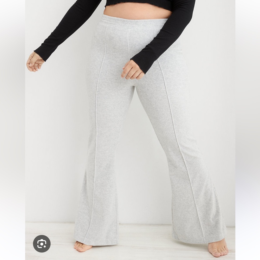 Aerie Flared Velvet Pants NWT